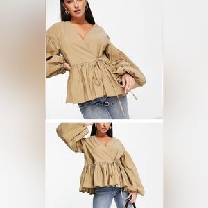 ASOS edition wrap top.
